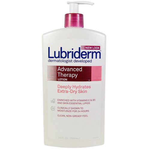 Lubriderm, Advanced Therapy Lotion, Deeply-Hydrates Extra-Dry Skin, 24 fl oz. (709 ml) فوائد