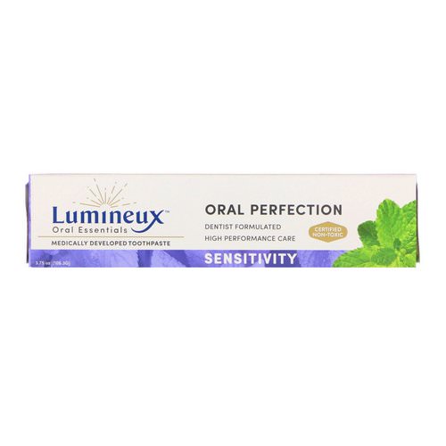 Lumineux Oral Essentials, Medically Developed Toothpaste, Sensitivity, 3.75 oz (106.3 g) فوائد