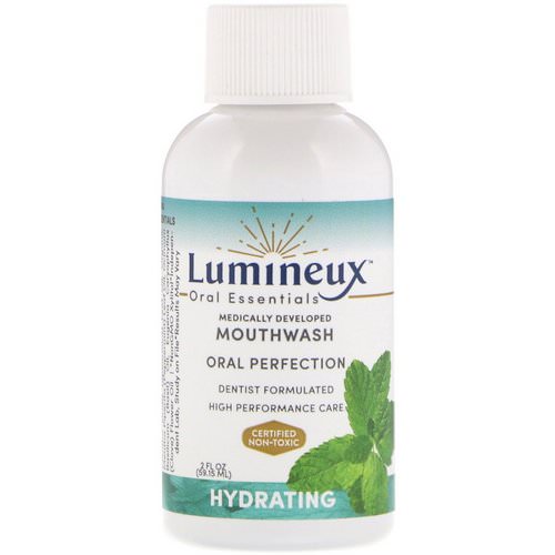 Lumineux Oral Essentials, Medically Developed Mouthwash, Oral Perfection, Hydrating, 2 fl oz (59.15 ml) فوائد