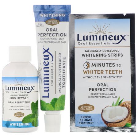 Lumineux Oral Essentials Whitening Oral Care Accessories - العناية بالفم, تبييض, معج,ن الأسنان, الحمام