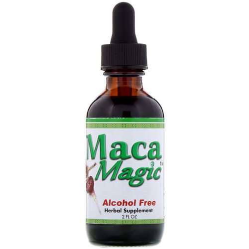 Maca Magic, A Bio-Active Extract of Raw Maca Hypocotyl, Alcohol Free, 2 oz (60 ml) فوائد