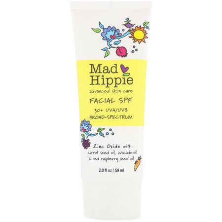 Mad Hippie Skin Care Products Face Sunscreen - ,اقية من الشمس لل,جه, حمام