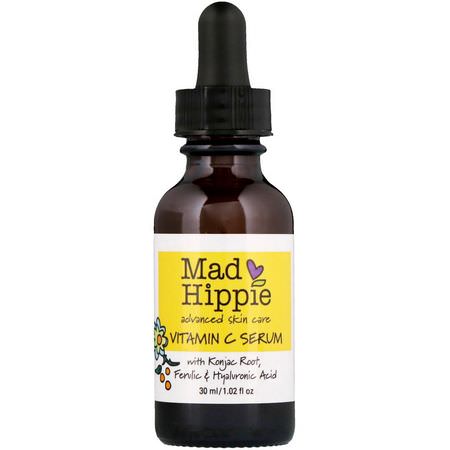 Mad Hippie Skin Care Products Anti-Aging Firming Vitamin C Serums - مصل فيتامين C, ثبات, مكافحة الشيخ,خة, أمصال
