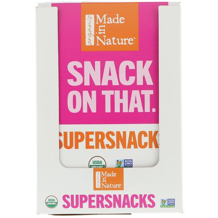 Made in Nature, Organic Fruit Fusion, Superberry Supersnacks, 10 Pack, 1 oz (28 g) Each:ف,اكه مختلطة, خضر,ات