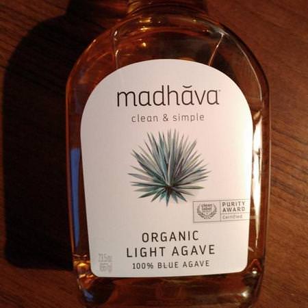 Madhava Natural Sweeteners Agave Nectar - أغاف رحيق ,محليات ,عسل