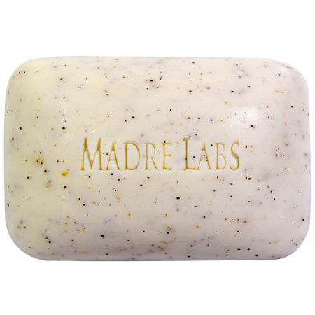 Madre Labs Exfoliating Soap - صاب,ن التقشير, صاب,ن البار, الدش, الحمام