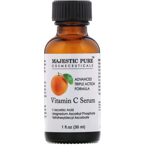 Majestic Pure, Vitamin C Serum, 1 fl oz (30 ml) فوائد