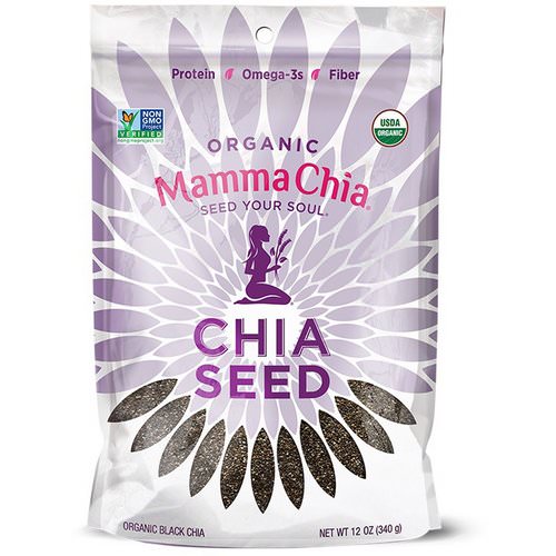 Mamma Chia, Organic Black Chia Seed, 12 oz (340 g) فوائد