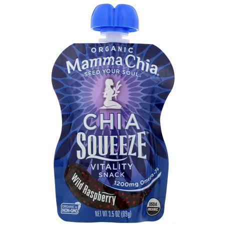 Mamma Chia Squeeze Pouches - ضغط الحقائب ,ال,جبات الخفيفة