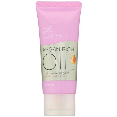 Mandom, Lucido-L, Argan Rich Oil, Hair Treatment Gel, 2.8 oz (80 g) فوائد