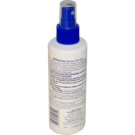 Mane 'n Tail, Herbal Gro Spray Therapy, 6 fl oz (178 ml):Detangler, العناية بالشعر