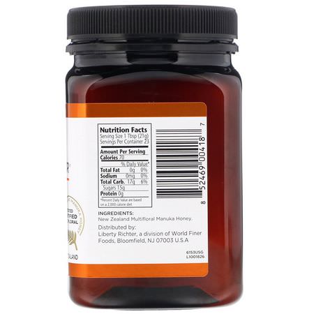 Manuka Doctor, Manuka Honey Multifloral, MGO 35+, 1.1 lbs (500 g):عسل مان,كا, منتجات النحل