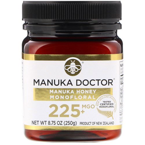 Manuka Doctor, Manuka Honey Monofloral, MGO 225+, 8.75 oz (250 g) فوائد