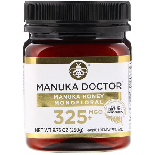 Manuka Doctor, Manuka Honey Monofloral, MGO 325+, 8.75 oz (250 g) فوائد