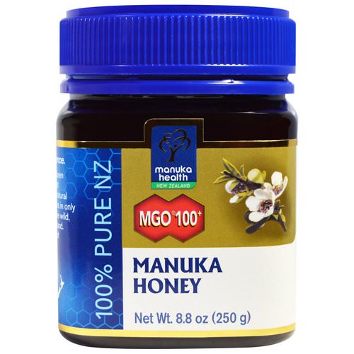 Manuka Health, Manuka Honey, MGO 100+, 8.8 oz (250 g) فوائد