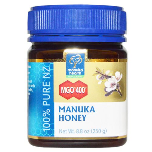 Manuka Health, Manuka Honey, MGO 400+, 8.8 oz (250 g) فوائد