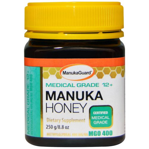ManukaGuard, Manuka Honey, Medical Grade 12+, 8.8 oz (250 g) فوائد
