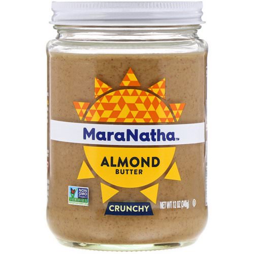 MaraNatha, Almond Butter, Crunchy, 12 oz (340 g) فوائد