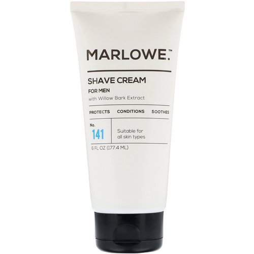 Marlowe, Men's Shave Cream, No. 141, 6 fl oz (177.4 ml) فوائد