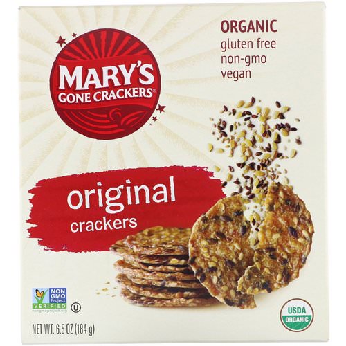 Mary's Gone Crackers, Original Crackers, 6.5 oz (184 g) فوائد