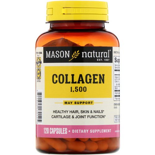 Mason Natural, Collagen 1500, 120 Capsules فوائد
