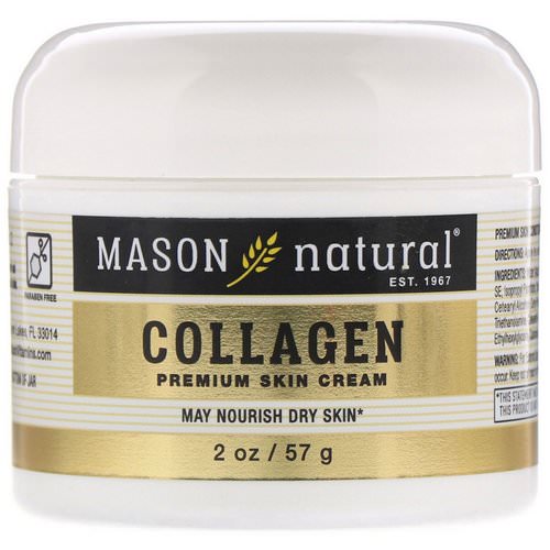 Mason Natural, Collagen Premium Skin Cream, Pear Scented, 2 oz (57 g) فوائد