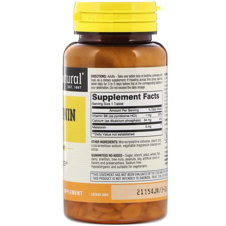 Mason Natural, Melatonin, 5 mg, 300 Tablets:الميلات,نين, الن,م