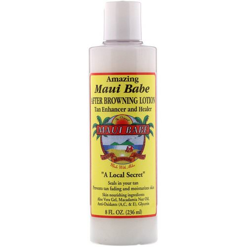 Maui Babe, After Browning Lotion, Tan Enhancer and Healer, 8 fl oz (236 ml) فوائد