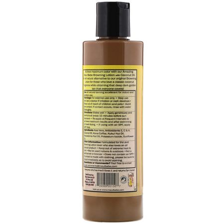 Maui Babe, Amazing Browning Lotion with Coconut Oil, 8 fl oz (236 ml):Sun Care, حمام