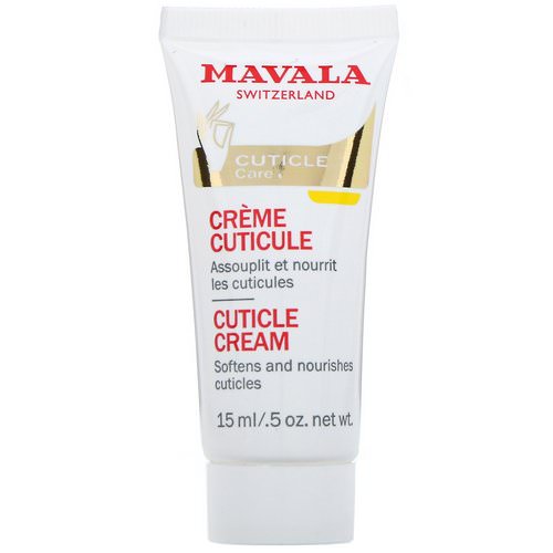 Mavala, Cuticle Cream, 0.5 oz (15 ml) فوائد