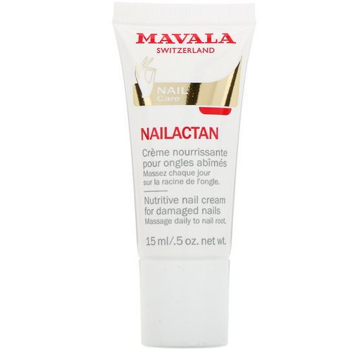 Mavala, Nailactan, Nourishing Nail Cream, 0.5 oz (15 ml) فوائد