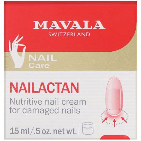 Mavala, Nailactan, Nutritive Nail Cream, 0.5 oz (15 ml):العناية بالأظافر ,الأظافر