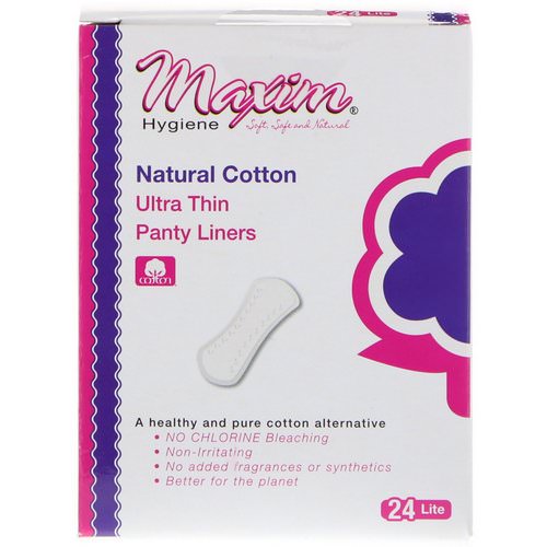 Maxim Hygiene Products, Ultra Thin Panty Liners, Lite, 24 Panty Liners فوائد