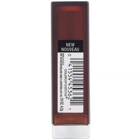 Maybelline, Color Sensational, Creamy Matte Lipstick, 656 Clay Crush, 0.15 oz (4.2 g):أحمر الشفاه, الشفاه