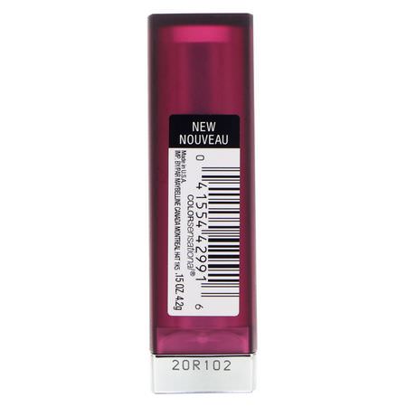 Maybelline, Color Sensational, Creamy Matte Lipstick, 670 Ravishing Rose, 0.15 oz (4.2 g):أحمر الشفاه, الشفاه
