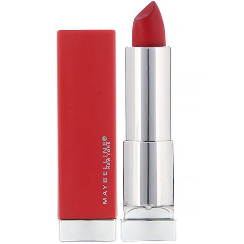 Maybelline, Color Sensational, Made For All Lipstick, 382 Red for Me, 0.15 oz (4.2 g) فوائد