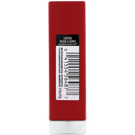 Maybelline, Color Sensational, Made For All Lipstick, 388 Plum for Me, 0.15 oz (4.2 g):أحمر شفاه, شفاه