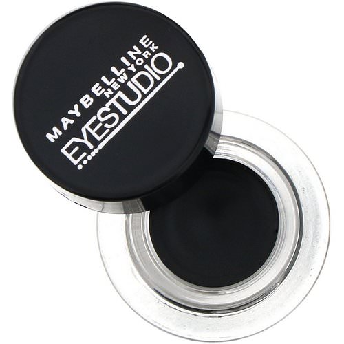 Maybelline, Eye Studio, Lasting Drama, Gel Eyeliner, 950 Blackest Black, 0.106 oz (3 g) فوائد