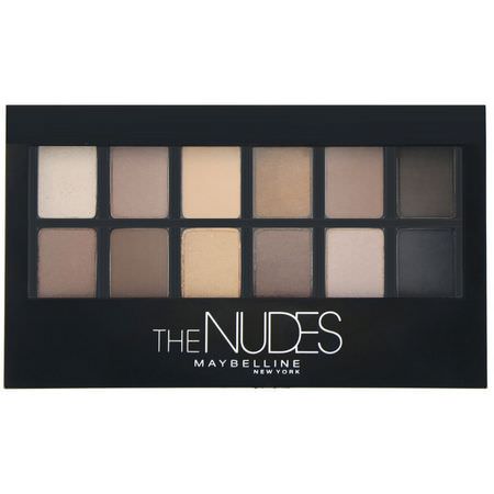 Maybelline, The Nudes Eyeshadow Palette, 0.34 oz (9.6 g):ميك أب ميك أب, ظل المكياج