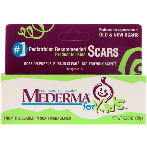 Mederma, Skin Care For Scars, For Kids, 0.70 oz (20 g) فوائد