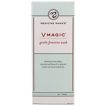 Medicine Mama's, VMagic, Gentle Feminine Wash, 4 oz (118 ml):النظافة الأنثوية, حمام