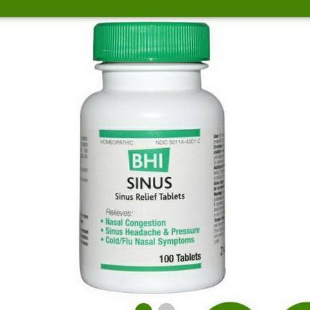 MediNatura Homeopathy Formulas Nasal Sinus Supplements - المكملات الجيبية, الأنف, الأنف, الأذن