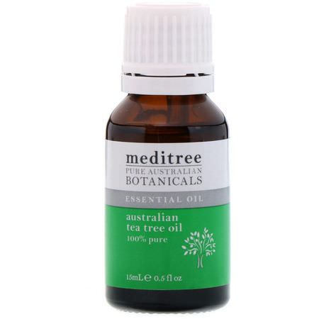 Meditree Tea Tree Oil Topicals Skin Treatment - علاج الجلد, زيت شجرة الشاي الم,ضعي, زي,ت التدليك, الجسم