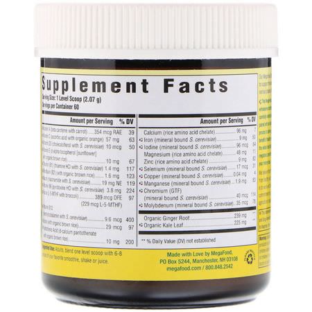 MegaFood, Daily Multi Powder for Women, 4.38 oz (124.2 g):الفيتامينات المتعددة, المكملات الغذائية للمرأة