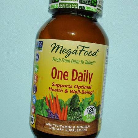 MegaFood, One Daily, 180 Tablets