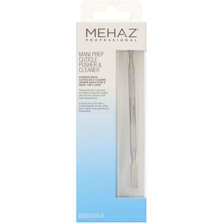 Mehaz, Mani Prep Cuticle Pusher & Cleaner, 1 Pusher & Cleaner:Nail, الأظافر