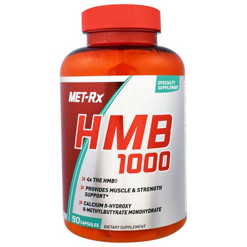 MET-Rx, HMB 1000, 90 Capsules فوائد