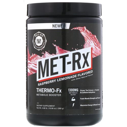 MET-Rx, Thermo-Fx Metabolic Booster, Raspberry Lemonade, 10.58 oz (300 g) فوائد
