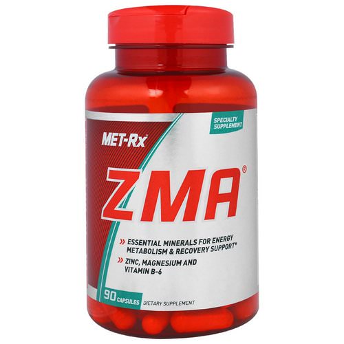 MET-Rx, ZMA, 90 Capsules فوائد