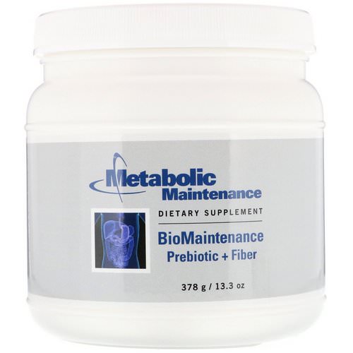 Metabolic Maintenance, BioMaintenance, Prebiotic + Fiber, 13.3 oz (378 g) فوائد